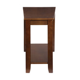 CHAIRSIDE TABLE, WEDGE, ESPRESSO 4728ES