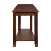 CHAIRSIDE TABLE, WEDGE, ESPRESSO 4728ES