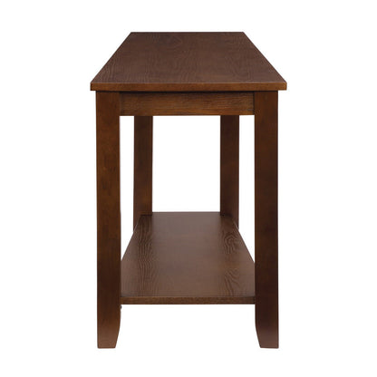 CHAIRSIDE TABLE, WEDGE, ESPRESSO 4728ES