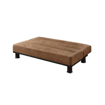 ELEGANT LOUNGER, BROWN MICROFIBER 4823BR