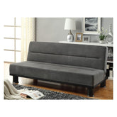 ELEGANT LOUNGER, GREY MICROFIBER 4823GP