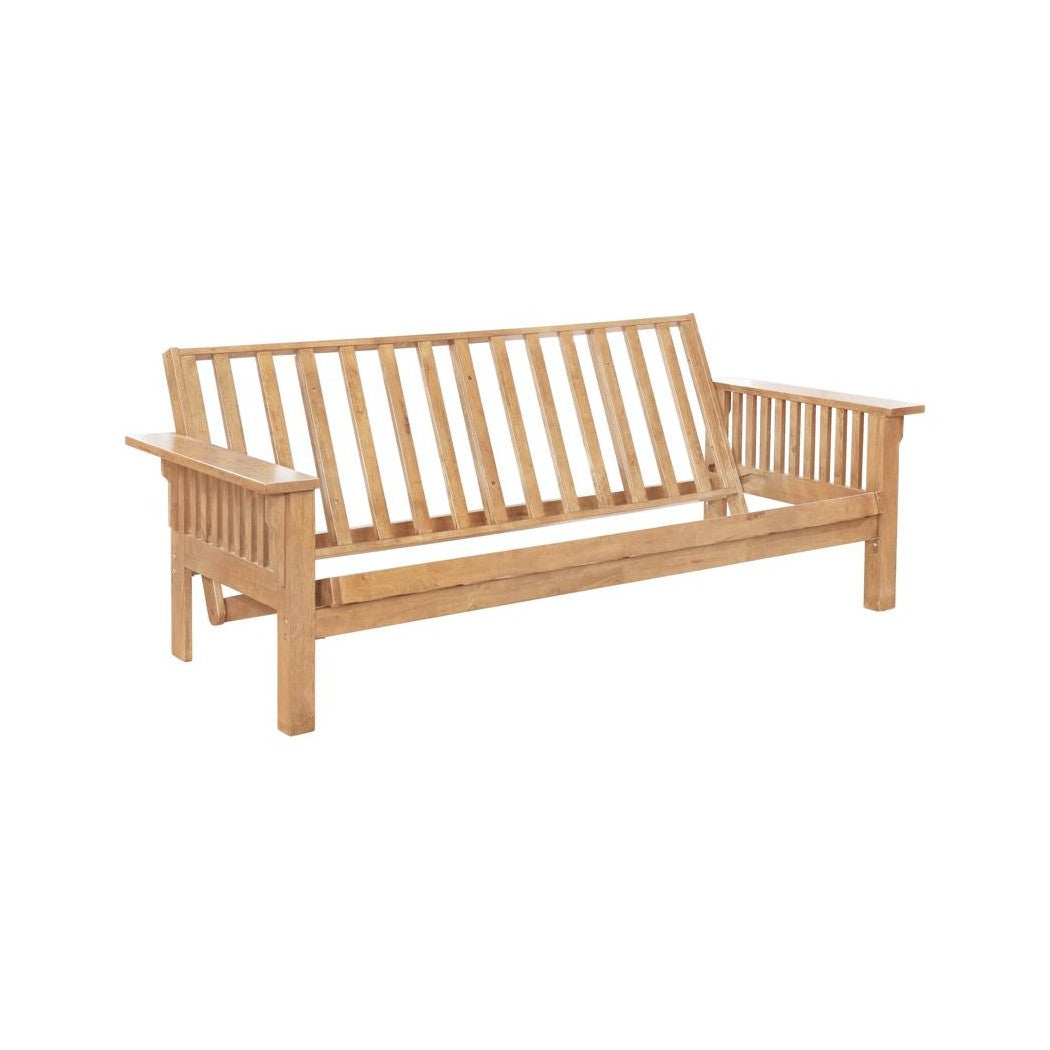 Fieldcrest Slat Futon Frame Weathered Oak 4838