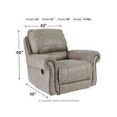 Olsberg Recliner Ash-4870125