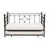 DAYBED W/TRUNDLE, BLK 4968BK-NT