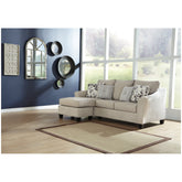 Abney Sofa Chaise Sleeper Ash-4970168