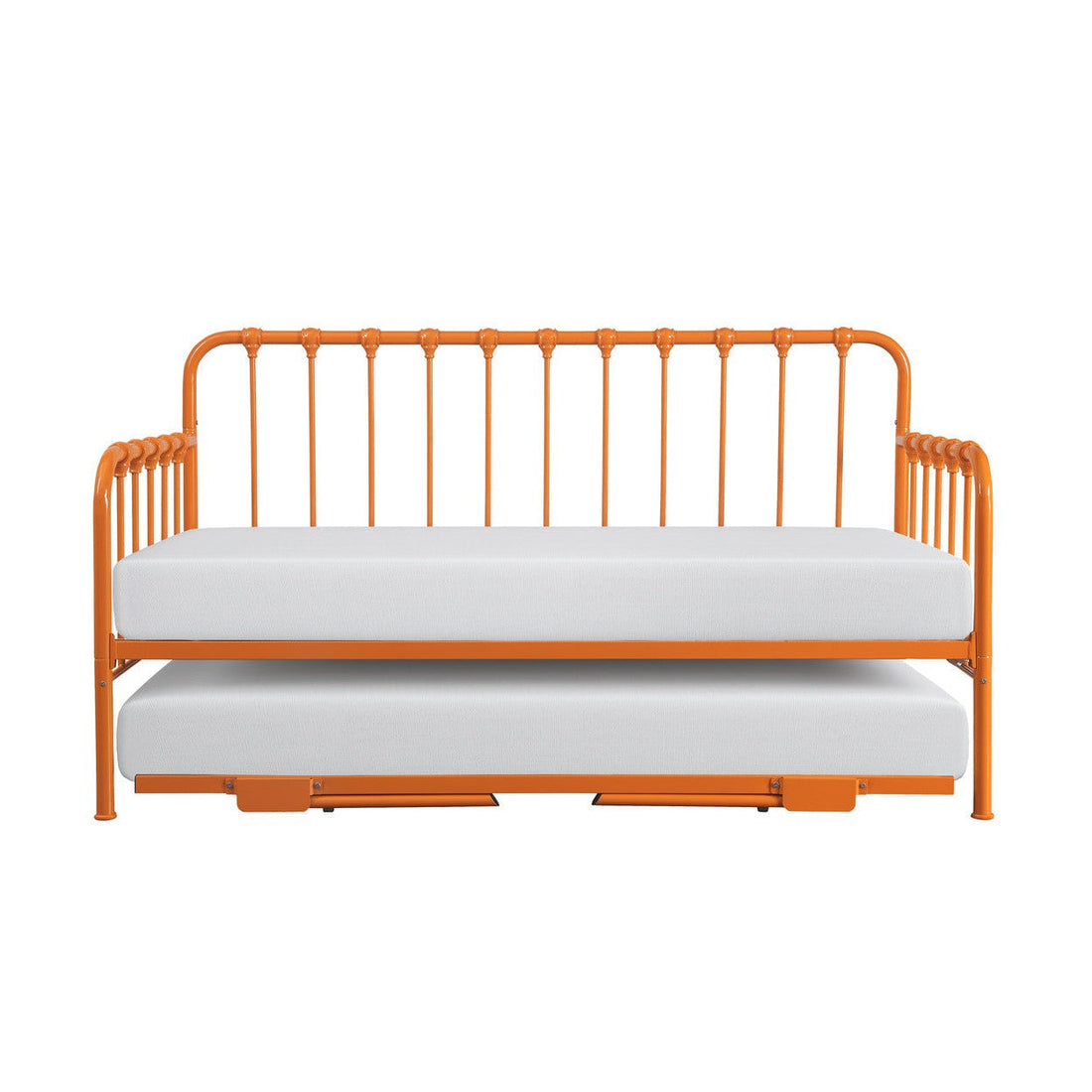 DAYBED W/ADJ HGHT TRUNDLE, ORANGE 4983RN-NT