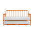 DAYBED W/ADJ HGHT TRUNDLE, ORANGE 4983RN-NT