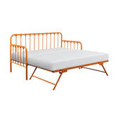 DAYBED W/ADJ HGHT TRUNDLE, ORANGE 4983RN-NT