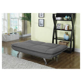 Julian Upholstered Sofa Bed with Pillow-top Seating Grey 503966