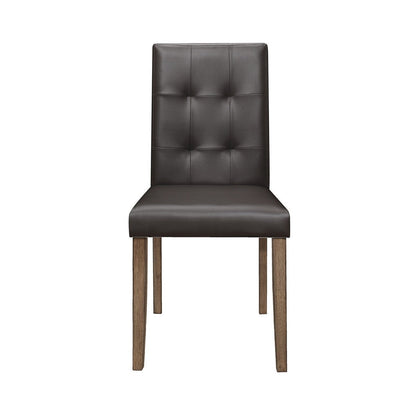 BROWN DINING SIDE CHAIR 5039BRS