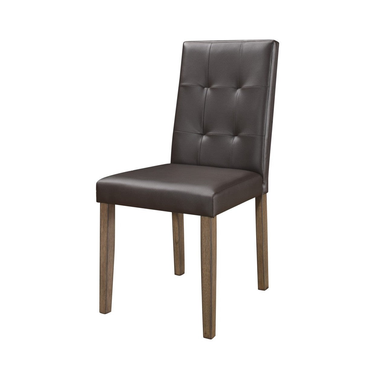 BROWN DINING SIDE CHAIR 5039BRS