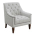Avonlea Sloped Arm Upholstered Chair Grey 505643