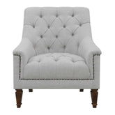 Avonlea Sloped Arm Upholstered Chair Grey 505643