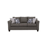 Salizar Flared Arm Sofa Grey 506021