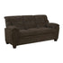 Clemintine Upholstered Sofa with Nailhead Trim Brown 506571