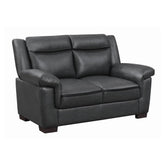 Arabella Pillow Top Upholstered Loveseat Grey 506592