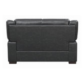 Arabella Pillow Top Upholstered Loveseat Grey 506592