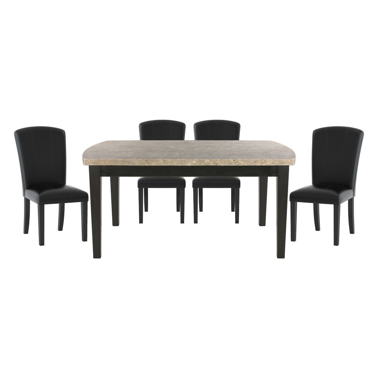 5pc set (TABLE + 4 SIDE CHAIRS) 5070-64*5
