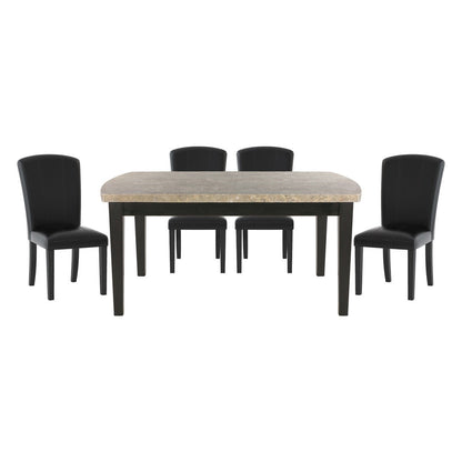 5pc set (TABLE + 4 SIDE CHAIRS) 5070-64*5