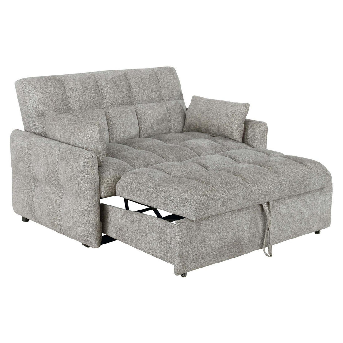 Cotswold Tufted Cushion Sleeper Sofa Bed Beige 508307