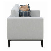 Apperson Cushioned Back Sofa Light Grey 508681