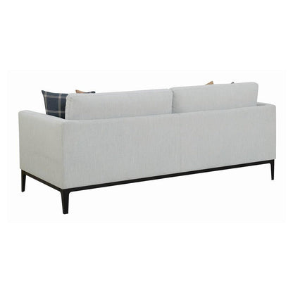 Apperson Cushioned Back Sofa Light Grey 508681