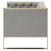Eastbrook Tufted Back Chair Grey 509113