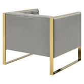 Eastbrook Tufted Back Chair Grey 509113