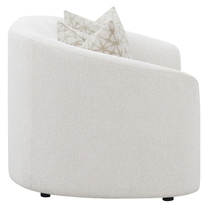 Rainn 2-piece Upholstered Tight Back Living Room Set Latte 509171-S2
