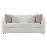 Rainn Upholstered Tight Back Sofa Latte 509171