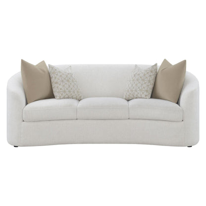 Rainn Upholstered Tight Back Sofa Latte 509171