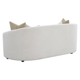 Rainn Upholstered Tight Back Sofa Latte 509171