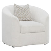 Rainn Upholstered Tight Back Chair Latte 509173