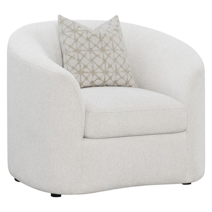Rainn Upholstered Tight Back Chair Latte 509173