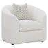Rainn Upholstered Tight Back Chair Latte 509173