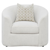 Rainn Upholstered Tight Back Chair Latte 509173