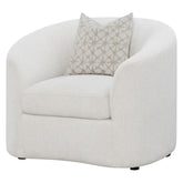 Rainn Upholstered Tight Back Chair Latte 509173