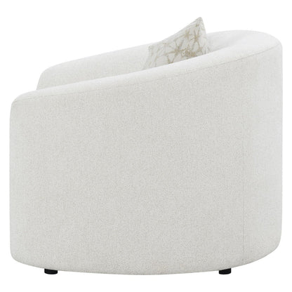 Rainn Upholstered Tight Back Chair Latte 509173