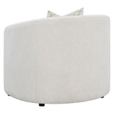 Rainn Upholstered Tight Back Chair Latte 509173