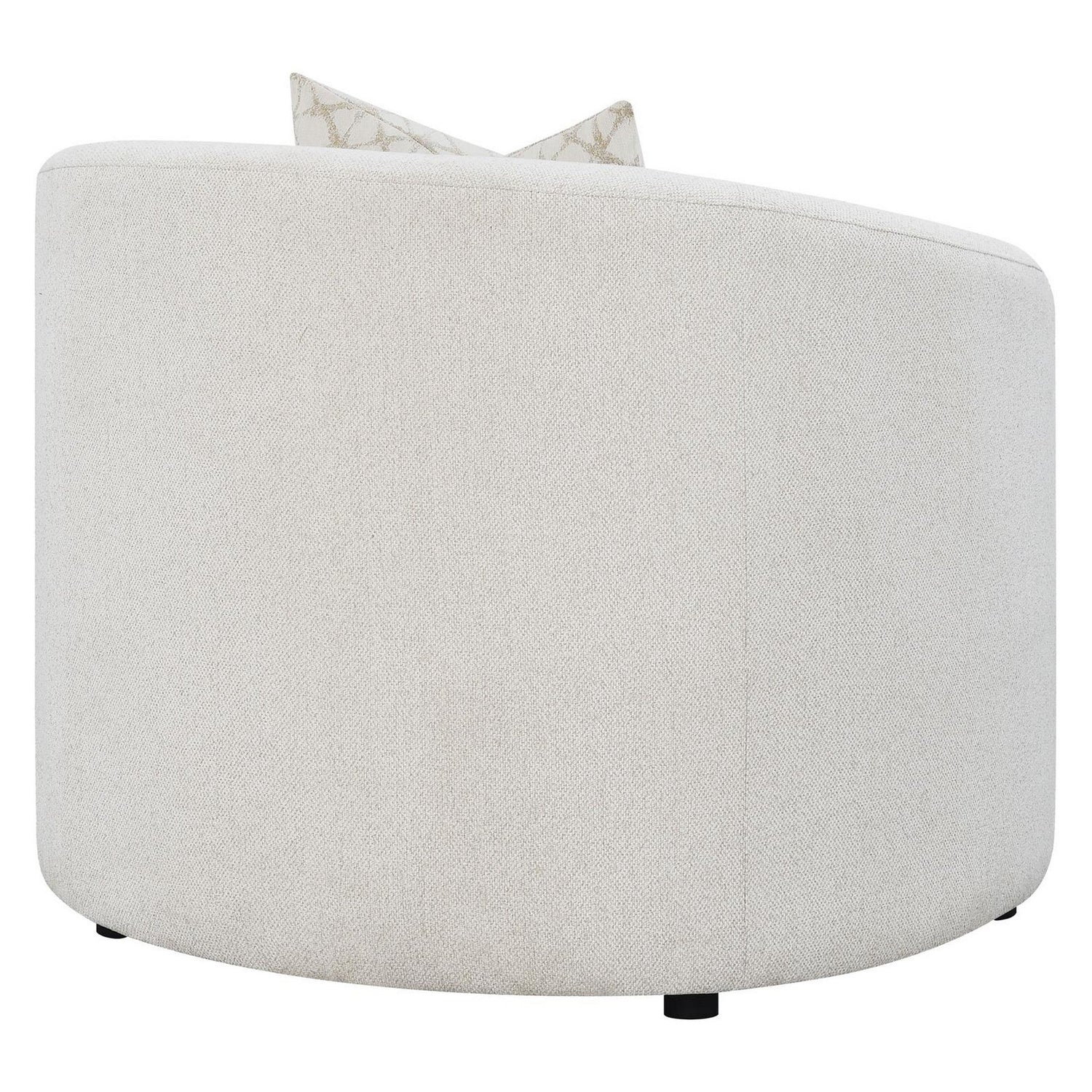 Rainn Upholstered Tight Back Chair Latte 509173