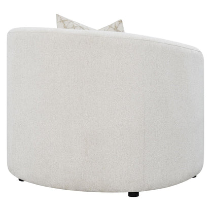 Rainn Upholstered Tight Back Chair Latte 509173