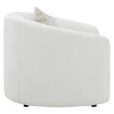 Rainn Upholstered Tight Back Chair Latte 509173