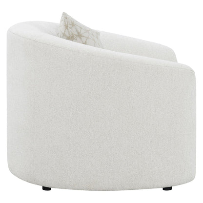 Rainn Upholstered Tight Back Chair Latte 509173