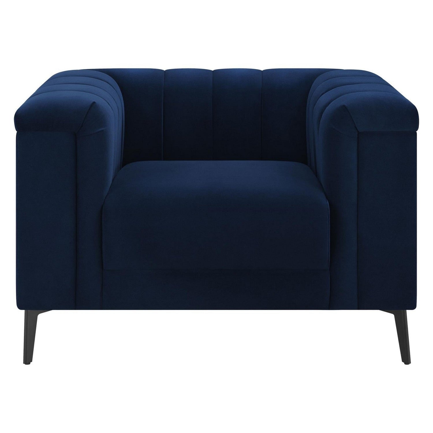 Chalet Tuxedo Arm Chair Blue 509213