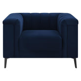 Chalet Tuxedo Arm Chair Blue 509213
