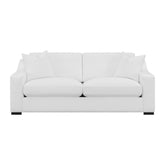 Ashlyn Upholstered Sloped Arms Sofa White 509891