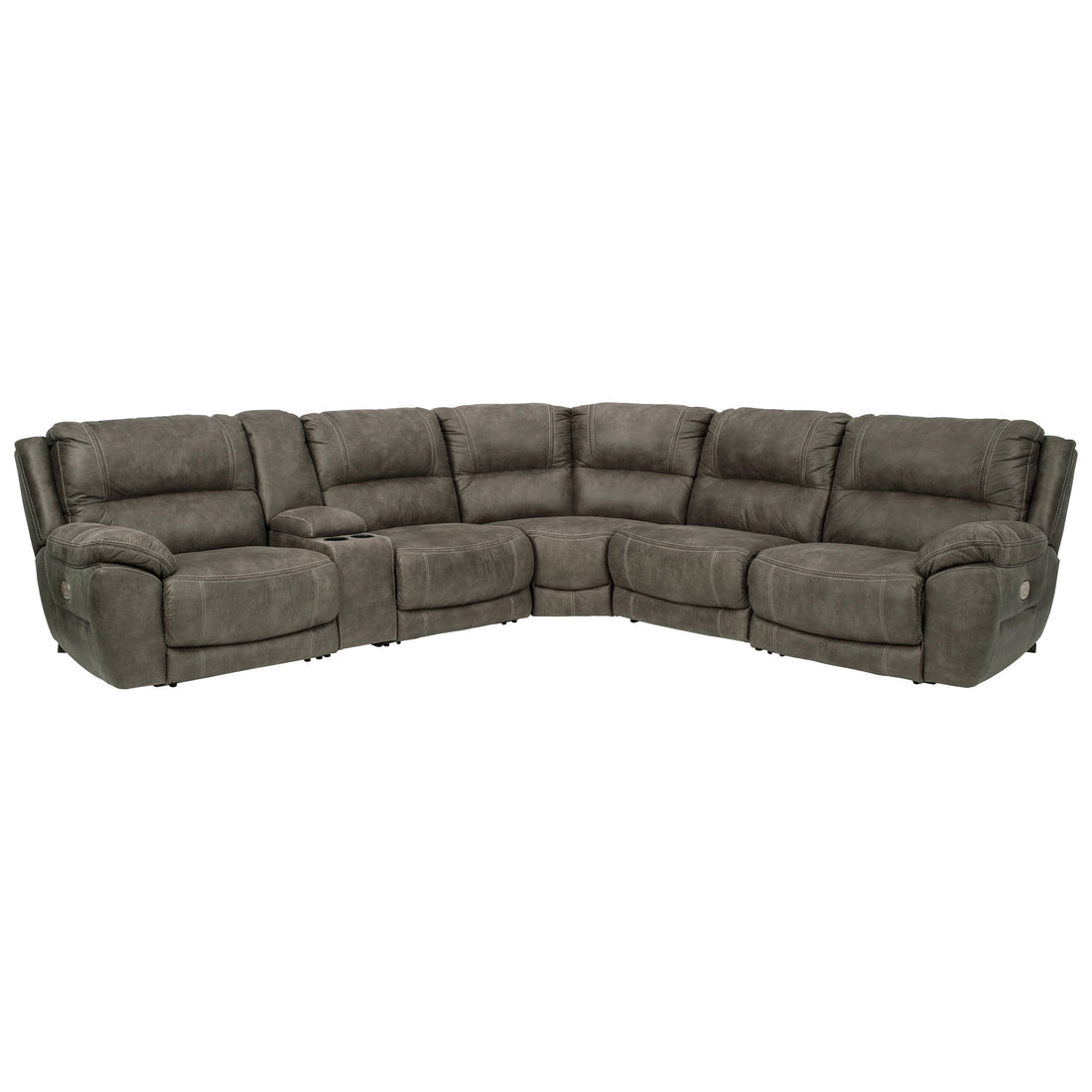 Cranedall 6-Piece Power Reclining Sectional Ash-51403S5