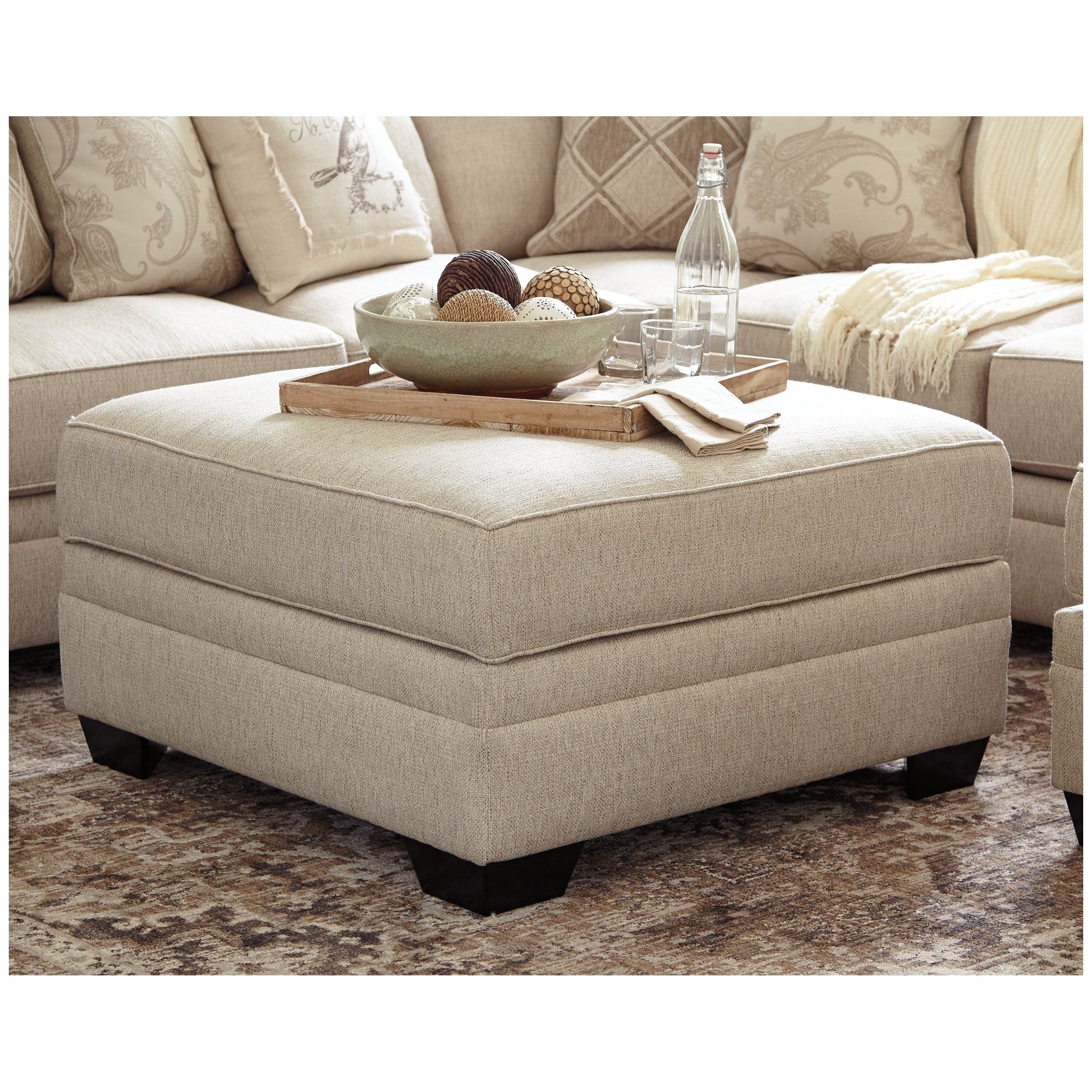 Luxora Ottoman With Storage Ash-5252111