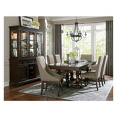 (2) DINING TBL W/SELF STORING LEAF 5267RF-96*