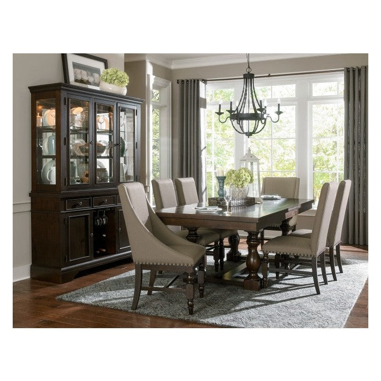 (2) DINING TBL W/SELF STORING LEAF 5267RF-96*